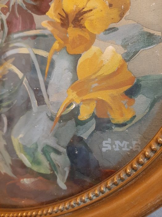 Tablou, pictura pe carton