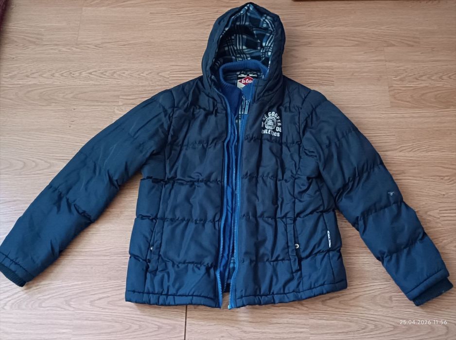 Топло зимно яке, с поларена подплата