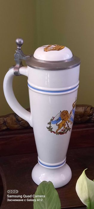 Немска  халба за бира-Gerz-WEST GERMANY