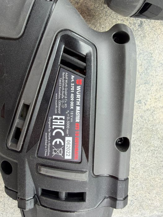 Wurth autofiletanta pe acumulator