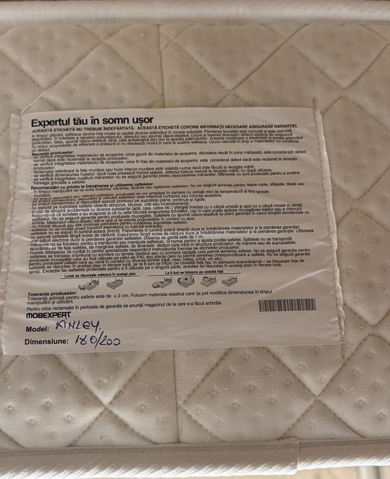 Saltea Kinley Mobexpert 180 x 200