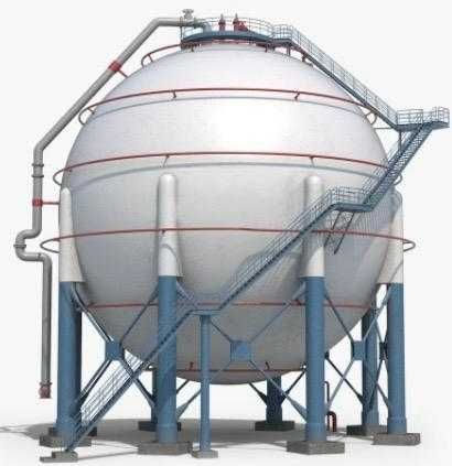 Сферические резервуары для хранения газа