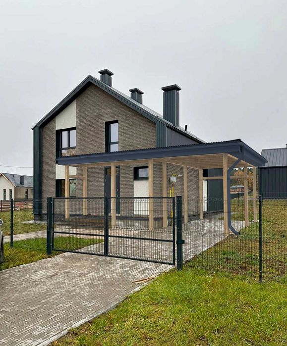 Визуализация навесов, ворот, ограждений, лестниц