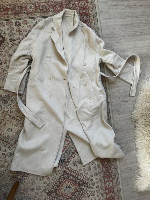 Пальто шерстянное в оттенке max mara
