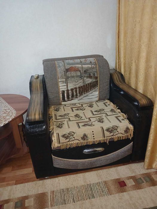 Шкафы, диван, сервант