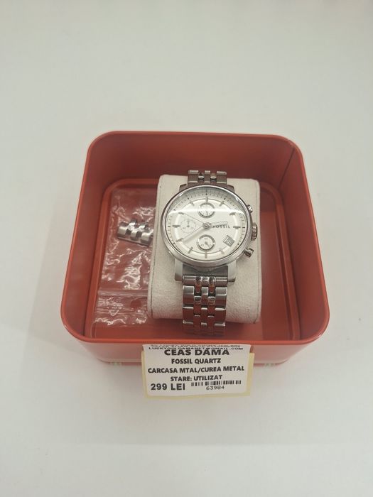 Ceas Dama Fossil Quartz Garantie/Factura #63984