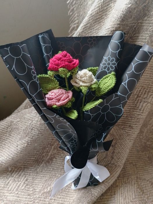 Цветя ръчна изработка