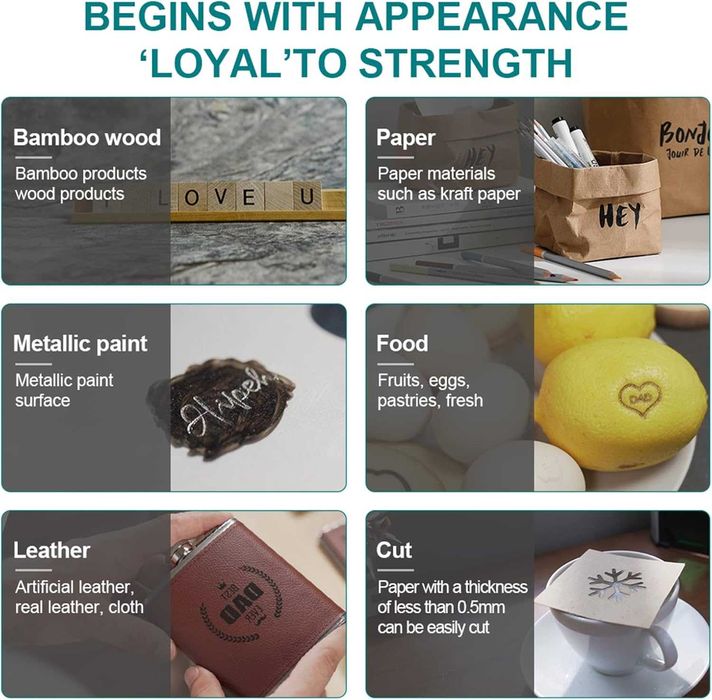 Bisofice K6 Mini 3000mW машина за лазерно гравиране