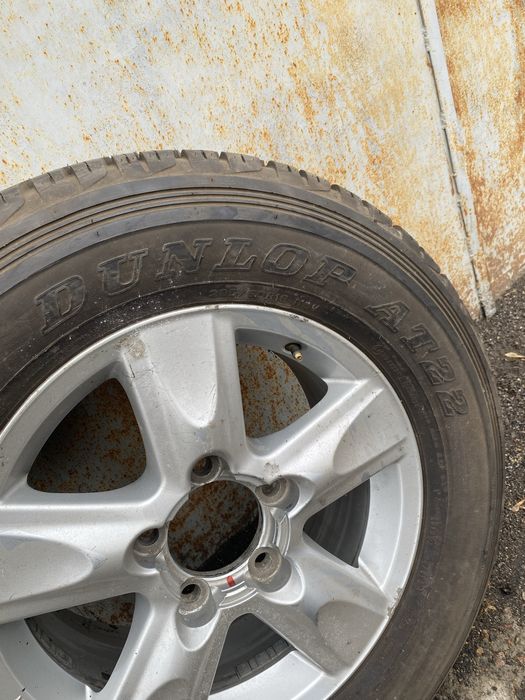 Шины с диском на крузак 200