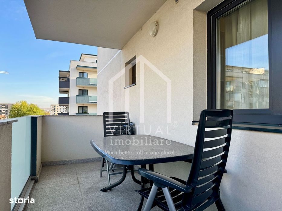 Apartament cu 3 camere, 60mp utili, 2 balcoane (16mp), etaj 1/4, lift