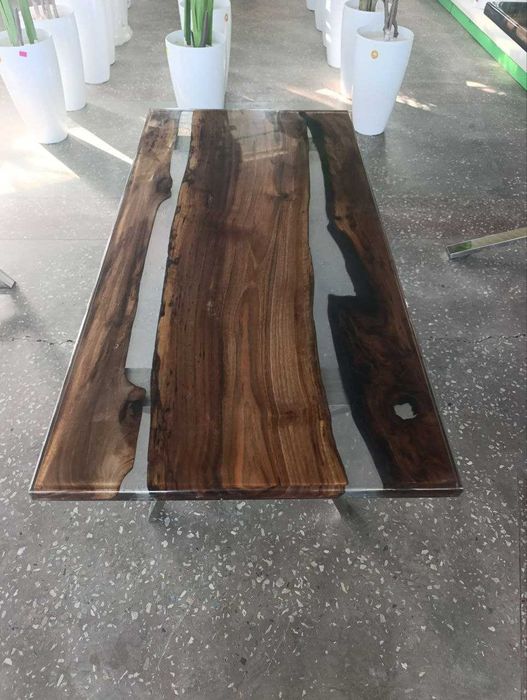 Cтол из эпоксидной смолы любого размера