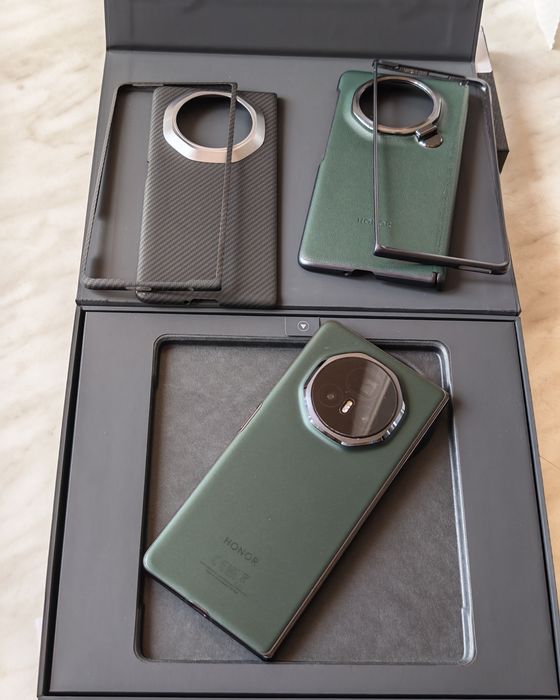 Honor Magic V3 Verde | Garanție 03.2027 | Pachet complet + Husă Kevlar
