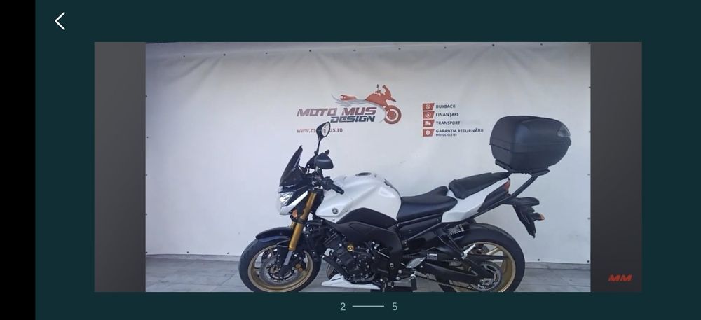 Yamaha fz8 2013 impecabil