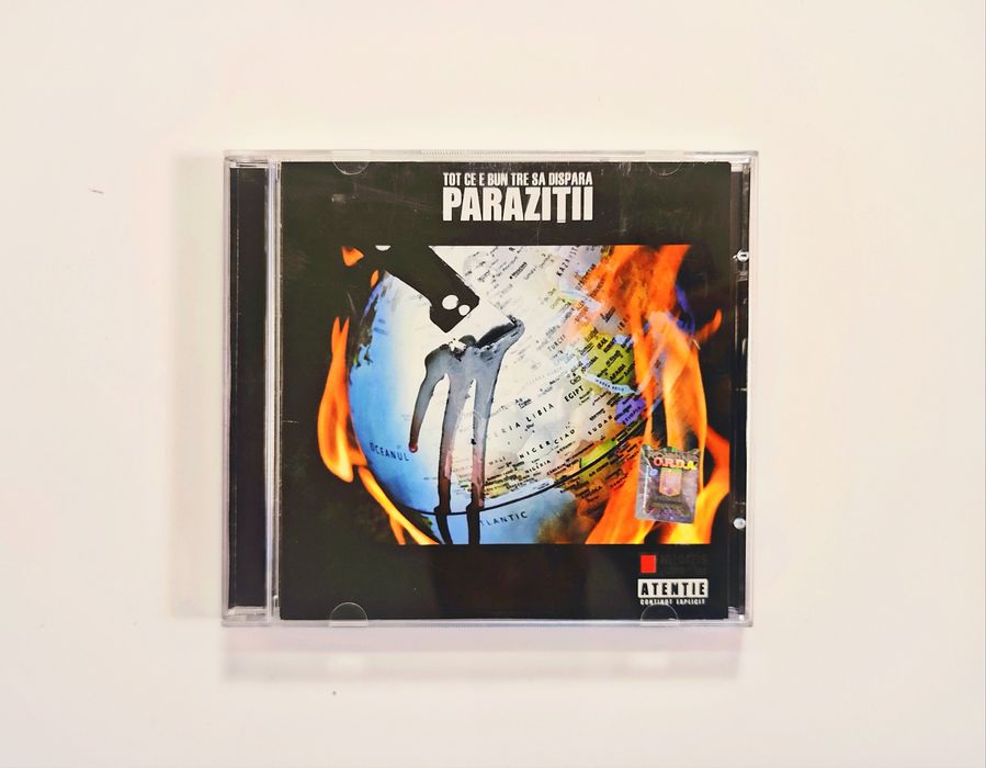 Parazitii -Tot Ce E Bun Tre' Sa Dispara (fatcase) // CD hip-hop / rap