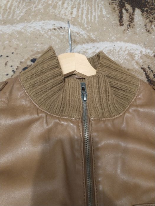 Geacă de piele veritabilă de colectie, model unicat,.