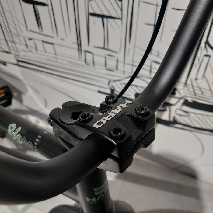 Трюковый велосипед Haro Boulevard Matte Black. Bmx. Трюковой. Бмикс.