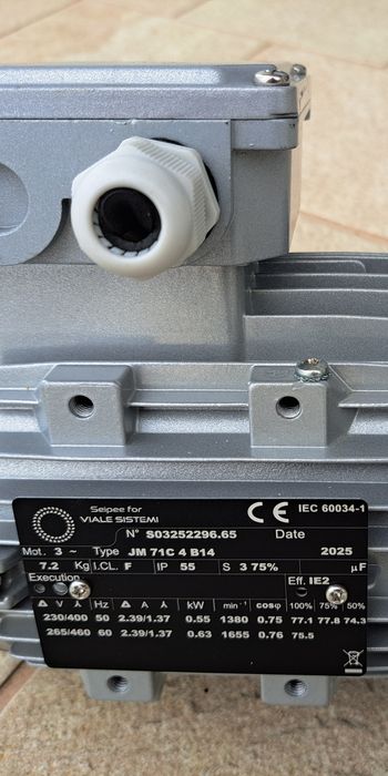 Motor electric, Seipee, Viale Sistemi, JM 71C 4 B14