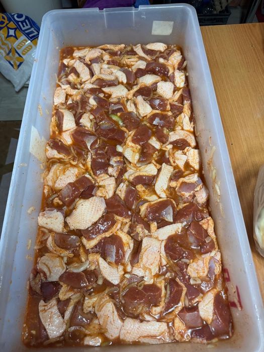 Маринованный шашлык
