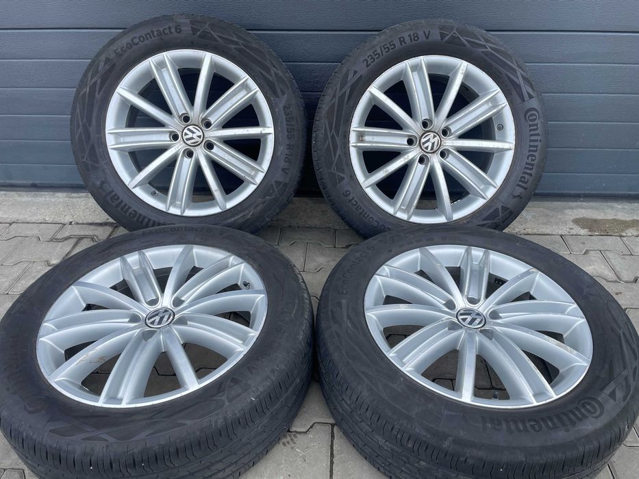 Jante VW Tiguan 7J ET43 5X112 Anvelope 235 55 18
