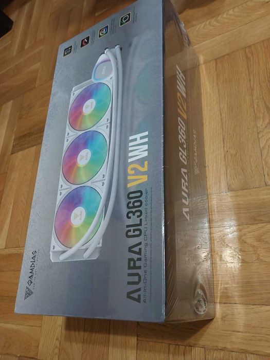 Gamdias Aura GL 360 V2 - водно охлаждане (НОВО)
