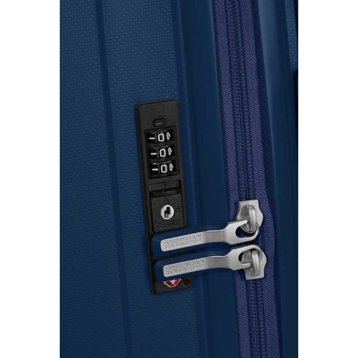 American Tourister Rejoy Спинер 55 см Тъмно Син