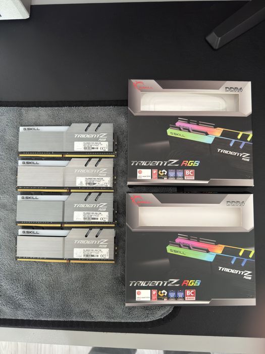 G.skill tridentz rgb 32gb 3600mhz