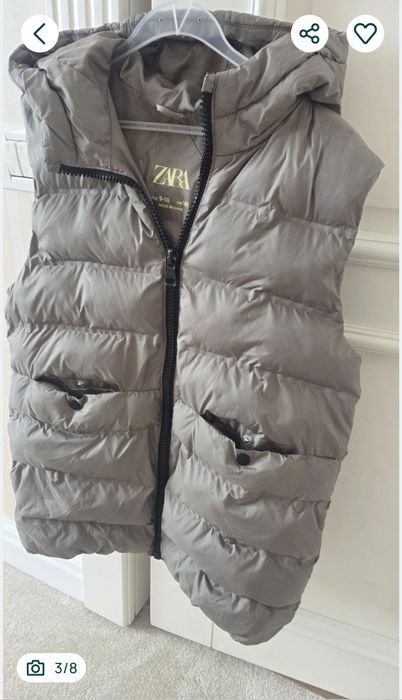 Vesta ZARA, fete 9-10 ani