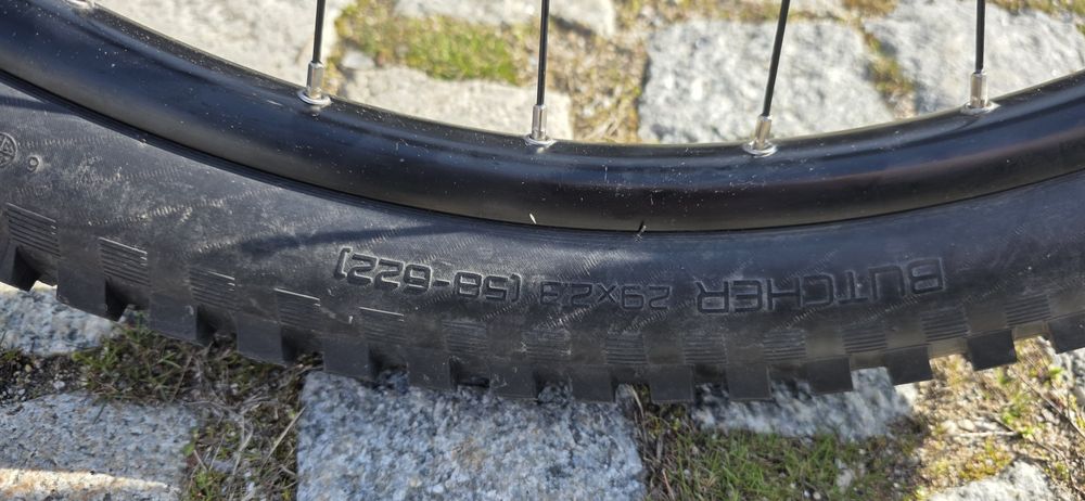 капли с гуми 29цола shimano