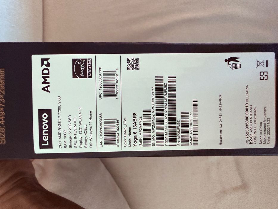 Lenovo Yoga 6 13”