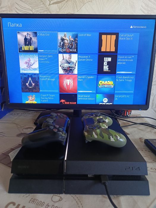 Ps4 1TB 5.05 плейстейшн пс4 1тб голдхен прошитый редкий ревизии