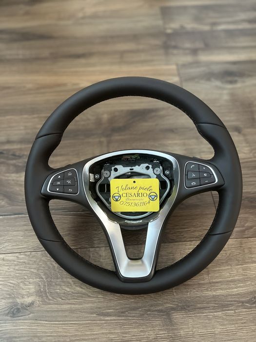 Volan piele Nappa naturală Mercedes C,E Class W205/S205/C205/W213/W447