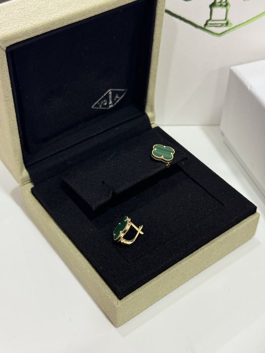 Золотой комплект van cleef