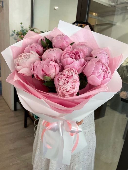 Пионы Алматы цветы букеты