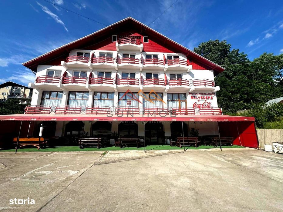 Oportunitate unică Valea Prahovei, hotel+vilă+business, teren 8137 mp