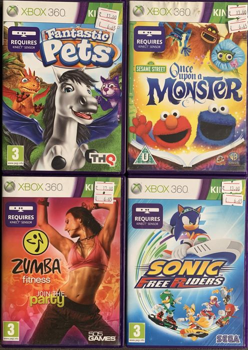 игра за Xbox 360 за кинект , Xbox 360 games кинект - 13 лв