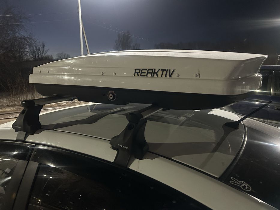 Авто бокс + поперечные рейлинги