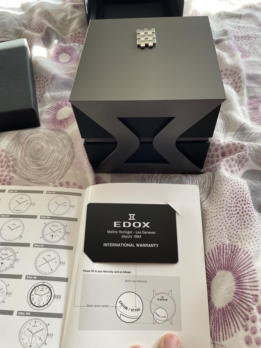 Часовник  EDOX Delfin