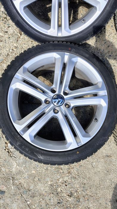 Vând/schimb jante Mallory r18 5x112 vw audi seat skoda