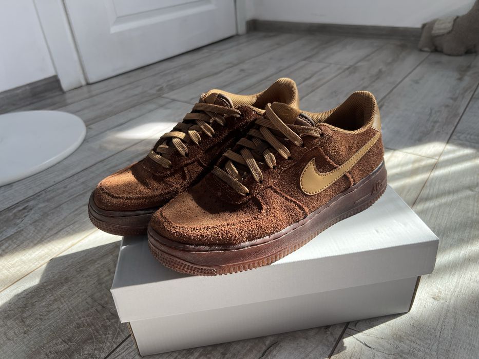 Nike Air Force 1 кафеви