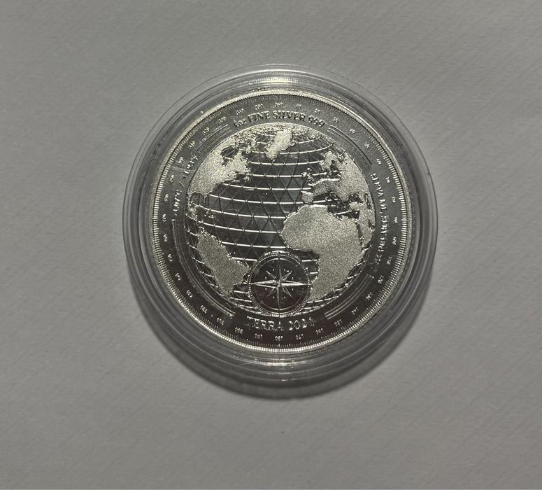 5 Dollars - Elizabeth II Terra 1 oz silver