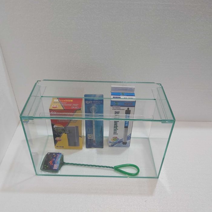 Аквариум 17 литра - оборудван