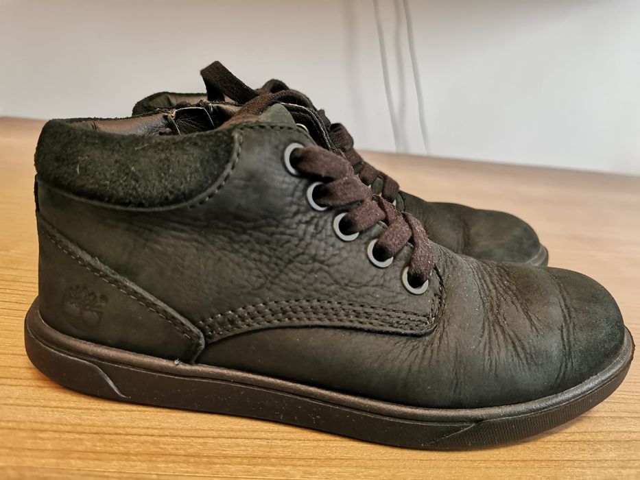 Ghete Timberland copii, piele, marime 33, negru