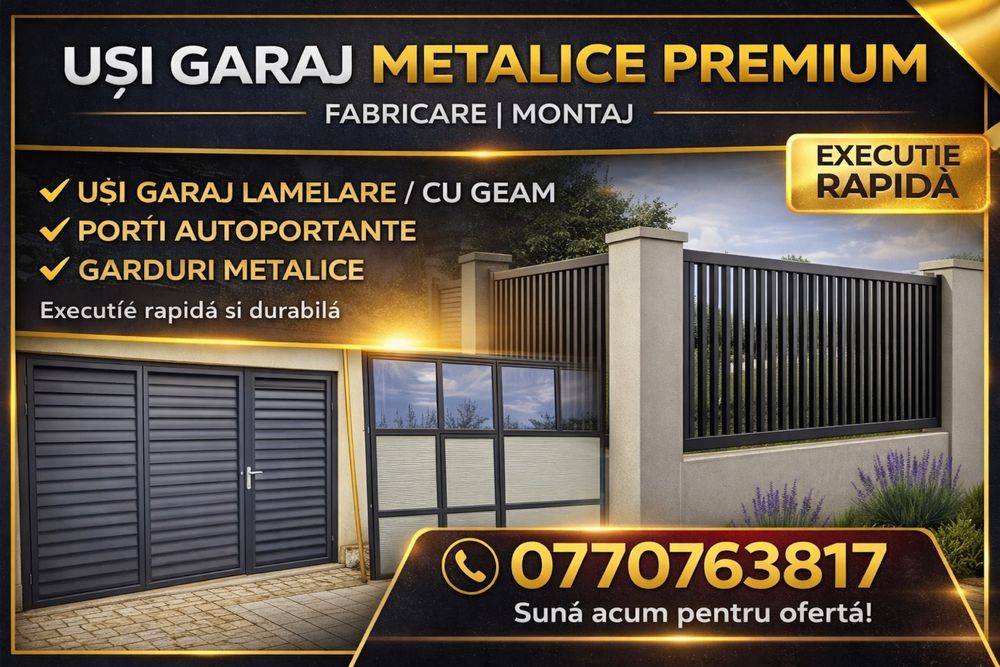 Confecții metalice porți culisante
