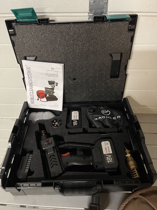 Pistol presiune Bachler intretinere curatare