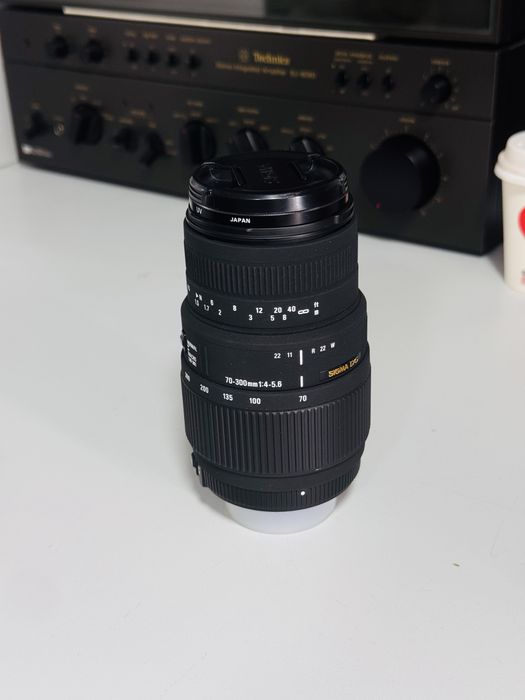 Obiectiv Sigma 70-300mm f/4-5.6 DG APO Macro compatibil Nikon