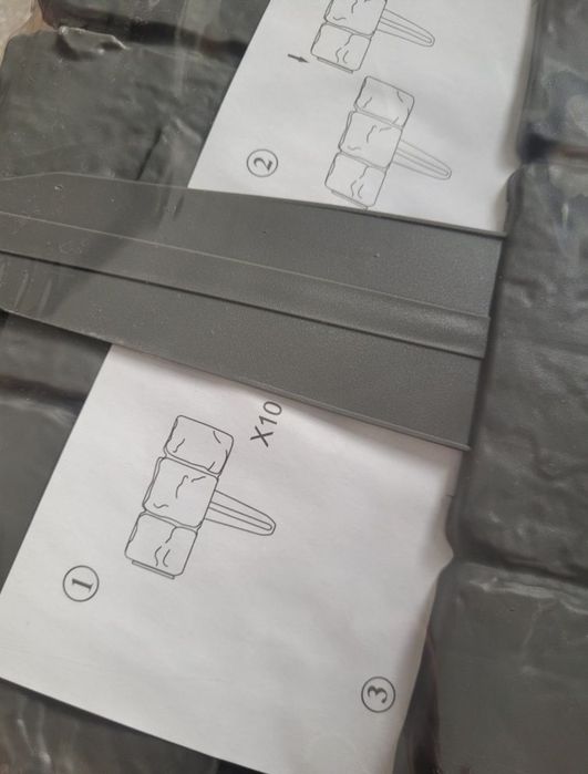 Bordura de gradina din plastic