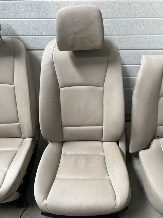 scaune Interior piele crem cu incalzire bmw f10 f11