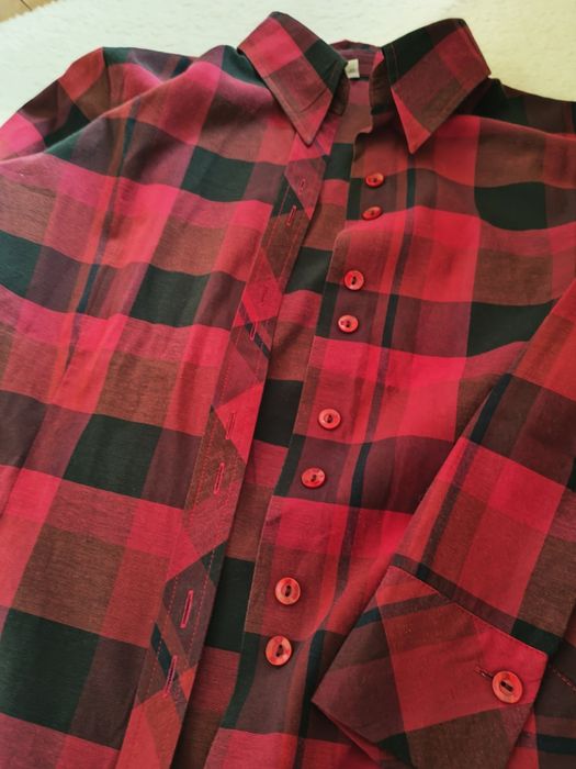 Camasa Burgundy în carouri