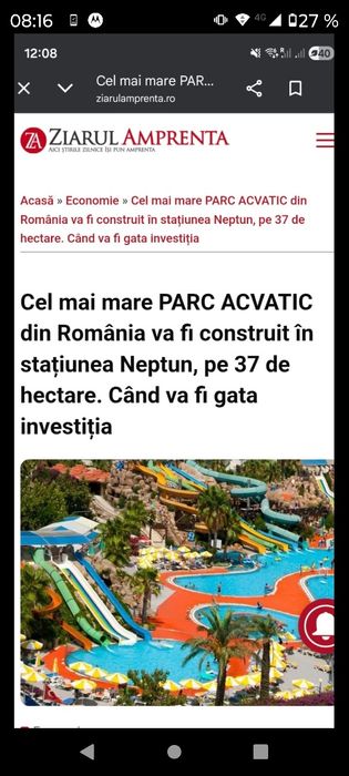 Neptun -Olimp Vind teren intravilan 680 mp P+5 accept rate sau schimb