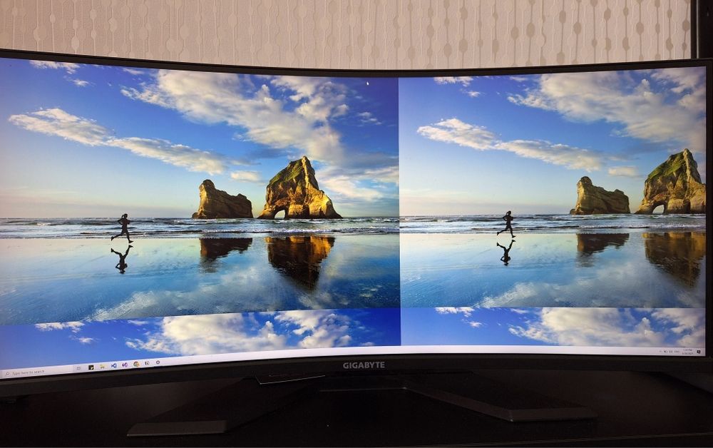 Gigabyte 34" Curved Ultrawide Gaming Monitor 144Hz (3440x1440)